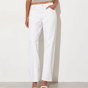 NWT* Dynamite Mika Relaxed Straight Mid Rise Jeans